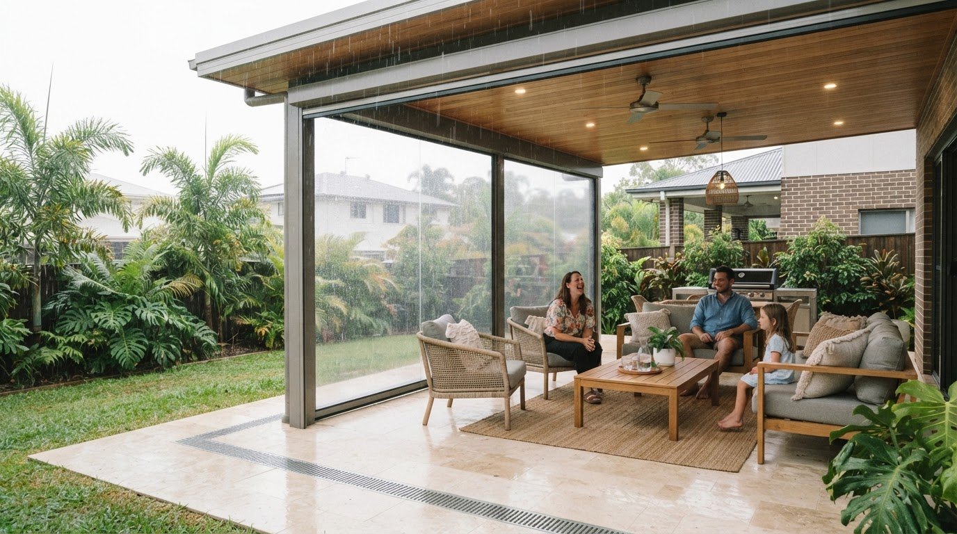 Patio Rain Protection: Practical Brisbane Home Options